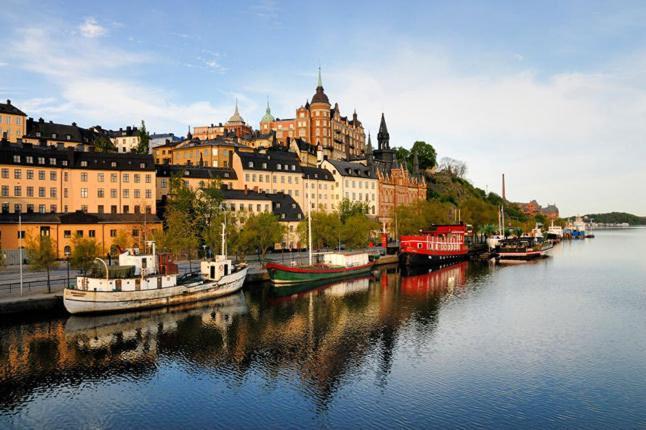 Stockholm Checkin Apartment Alvik Habitación foto